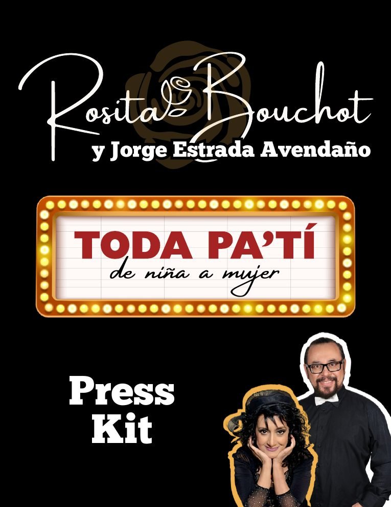 Kit de prensa, página 3: portada del show Toda Pa’ Tí